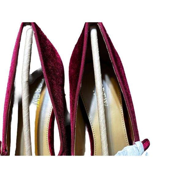 J C Crew Mary Jane’sStack Heel Shoes Womens Size 10 Holiday Party Formal Wedding - Picture 5 of 8